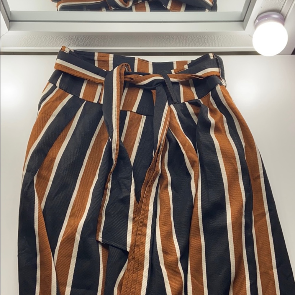 Flowy Stripped Long pants